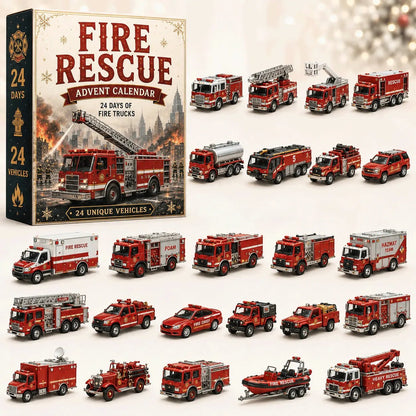 CHRISTMAS SPECIAL OFFER: 50% OFF - 🎁 🎄 24-Day Vehicle Advent Calendar: Build Your Own Fleet🚒