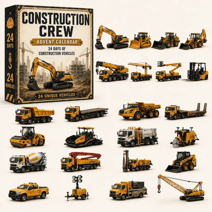 CHRISTMAS SPECIAL OFFER: 50% OFF - 🎁 🎄 24-Day Vehicle Advent Calendar: Build Your Own Fleet🚒