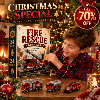 CHRISTMAS SPECIAL OFFER: 50% OFF - 🎁 🎄 24-Day Vehicle Advent Calendar: Build Your Own Fleet🚒