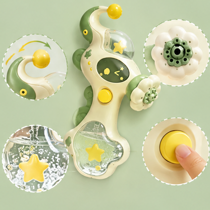 Cute Flower Nozzle Water Gun Toy for Kids - Fine Mist Outdoor Water Blaster Sprayer for Beach, Pool, Garden, & Backyard Summer Fun