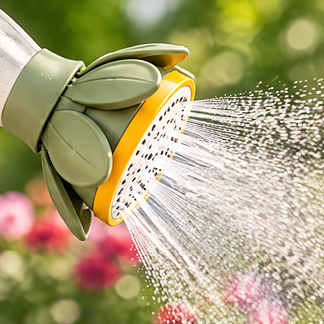 Electric Plant Sprayer Bottle with Flower Nozzle - Automatic Fine Mist Garden Watering Can with Clear Water Window for Indoor Plants, Flowers, & Lawn
