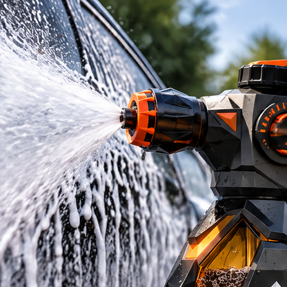 Heavy-Duty High-Pressure Car Wash Foam Sprayer - Multi-Ratio Adjustable Snow Foam Cannon & Spray Bottle for Auto Detailing, Windows, & Outdoor Cleaning