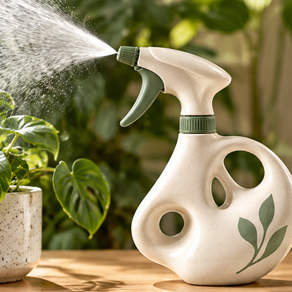 Minimalist Ceramic-Look Plant Water Sprayer - Fine Mist Spray Bottle for Indoor Plants & Daily Care