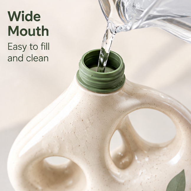 Minimalist Ceramic-Look Plant Water Sprayer - Fine Mist Spray Bottle for Indoor Plants & Daily Care